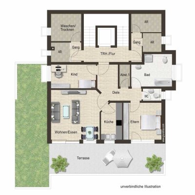 3,5 Zimmer in Traumlage