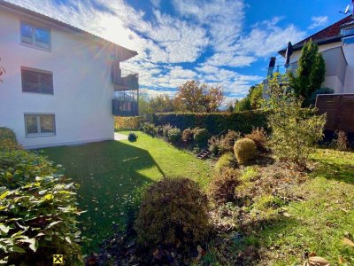 Wunderschöne 2-Zimmer-Gartenwohnung im Grünen von Hall