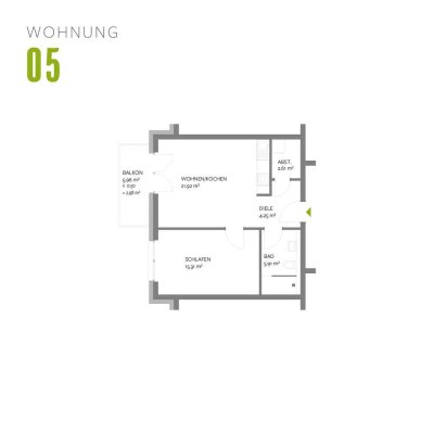 NEUBAU Trier-Olewig - Effizienzhaus 55 - Wohnung 05