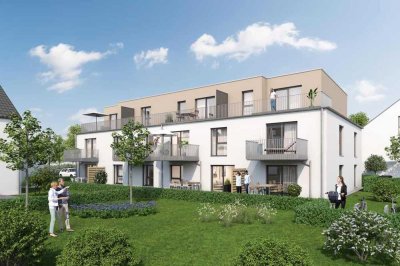 Effizienzhaus mit optimal geschnittener 3-Zimmer-Wohnung inklusive Garten und Terrasse