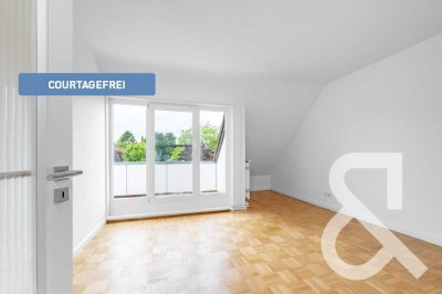 2-Zimmer-Dachgeschosswohnung in gepflegtem Rotklinker