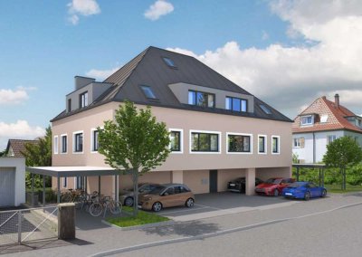 Stilvolle Neubau-Dachgeschosswohnung mit moderner Ausstattung