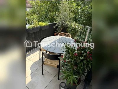 Tauschwohnung: 2,5 Zimmer Wohnung mit großer Dachterrasse