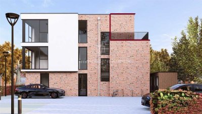 Exklusives 2- Zimmer Penthousewohnung mit Dachterasse im Neubau (Whg. 6)