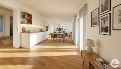 Die moderne Immobilie befindet sich auf einer Anhöhe und sticht dadurch gleich ins Auge.