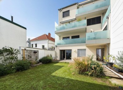 Klimatisierte 2-Zimmer-Wohnung mit Terrasse und Gemeinschaftsgarten im Herzen von Tulln