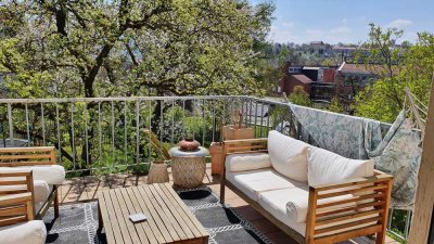 Zentrumsnah & traumhafter Blick: Haus in Freisings Toplage