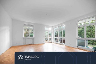 ☀️ Idyllisches Wohnen im Grünen - Traumhafte 4-Zi-Garten-Whg mit großer Terrasse, EBK, G-WC & HWR