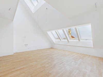 2-Zimmer Dachgeschosswohnung auf zwei Ebenen | Erstbezug in Stockerau