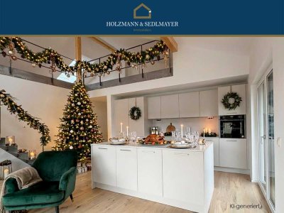 Ein exklusives Zuhause zum Fest: Großzügige Galerie-Wohnung über 2 Etagen am Hofberg