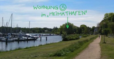 Blick auf  viel  NATUR  +  TRAVE  =  neues  ZUHAUSE   (KFW 55  ! )