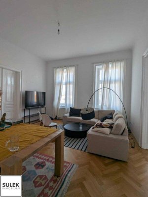 Wunderschöne Altbauwohnung mit 4 Zimmern samt Weitblick ab 1.12.25 beim Stadtpark!