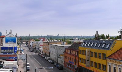 Ganz oben mit Terrasse