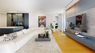 Exklusive Doppelhaushälften mit Traum-Ausblick auf die Burg Liechtenstein – schlüsselfertig mit Terrasse, Garten &amp; Balkon! 4–5 Zimmer für höchste Wohnansprüche!