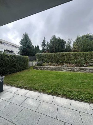 Helle 2-Zimmer-Wohnung mit Terrasse, Garten