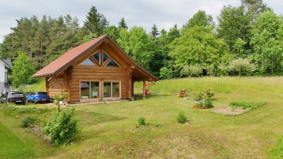 Rundstamm-Vollblockhaus - Ihr ruhiger Rückzugsort in St. Margareten im Rosental