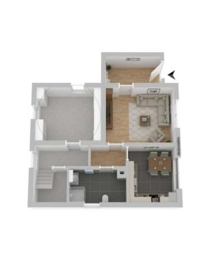 Einliegerwohnung mit 1,5 Zimmern und EBK in HDH-Schnaitheim