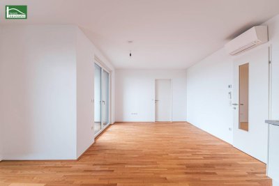 Charmante 2-Zimmer Wohnung mit Weitblick - Küche, Freifläche und Klimaanlage inklusive!