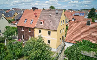 Drei Wohneinheiten unter einem Dach – Aufgeteiltes Mehrfamilienhaus in Friedberg