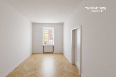 Charmante 4-Zimmer-Altbauwohnung mit vielfältigen Nutzungsmöglichkeiten in zentraler Lage