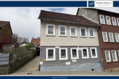Schönes, saniertes 2-Familien Haus in Clausthal mit Garten, Garage und einem bestehendem Wohnrecht