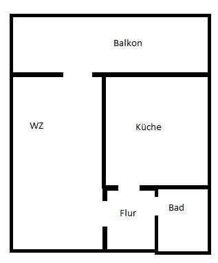 1-Zimmer-Wohnung in Leverkusen Steinbüchel