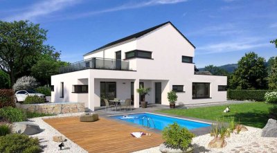 Hochwertiges Einfamilienhaus mit ca. 125 m² Wohnfläche inkl. 862 m² Baugrundstück in Steinhöring
