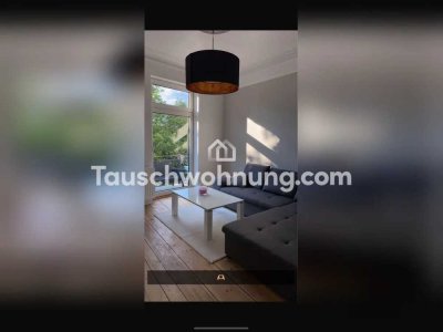 Tauschwohnung: Tausche drei Zimmer Wohnung mit Balkon in Hoheluft West