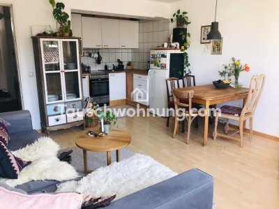 Tauschwohnung: Südbalkon mit urbanem Flair in mitten der Stadt