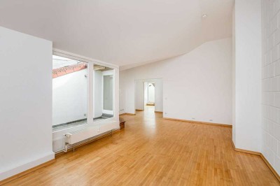 Exklusive Penthouse-Atmosphäre in Berlin-Mitte – zwei Terrassen inklusive!