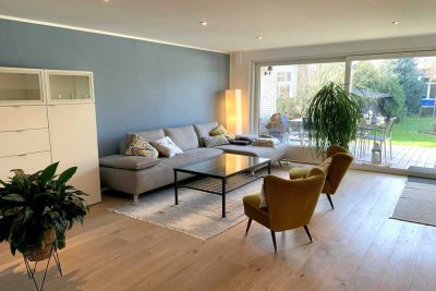 Modern saniertes EFH mit Kamin, Keller, Sauna und herrlichem Garten !