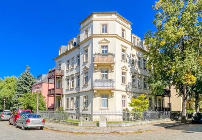Sehr attraktive 2-RW * sep. Küche * Bad m. Dusche * Keller * grün & zentrale Lage * TOP