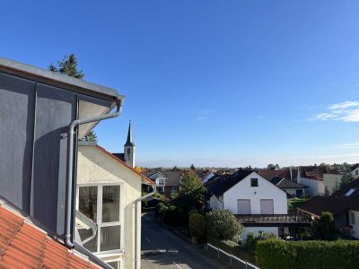 Eine gemütliche, moderne Dachgeschosswohnung...Traumblick
