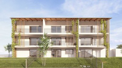Sehr helle 3-Zimmer-Wohnung, 1. OG, Südost,  Aufzug, Tiefgarage, KfW-40 QNG