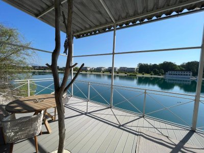 Wohnen am Wasser - Traumhaus an der Copacabana bei Graz mit privatem Seezugang!
