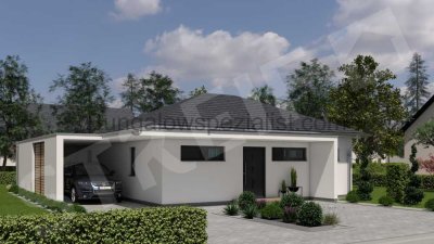 Bungalow 67 Qm  mit Grundst. in Lahde vom Bungalowspezialisten mit PV / Schlüsselfertig