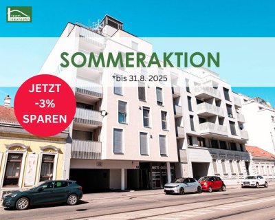 Erstbezug mit Terrasse und hochwertiger Küche nahe Kagraner Platz! Top Ausstattung und Klima-Vorbereitung!