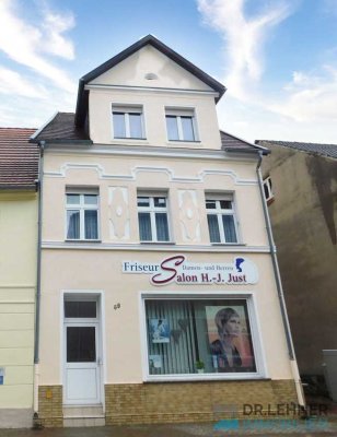 Charmantes Wohn- und Geschäftshaus im Zentrum von Lenzen