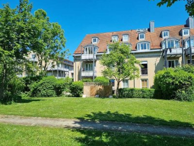 Lichtdurchflutete DG-Wohnung auf 2 Ebenen in absoluter Ruhelage