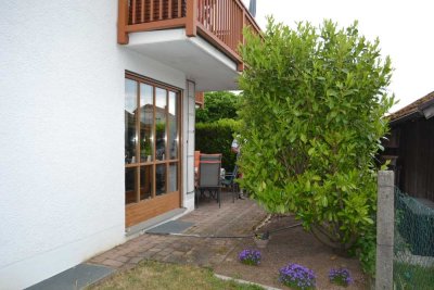2-Zimmer-Erdgeschosswohnung  mit Garten in gepflegtem 8-Familienhaus (FFB)