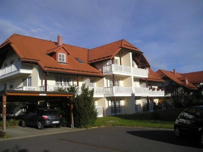 Großzügige 1-Zimmerwohnung mit Balkon in idyllischer Lage von Höckendorf