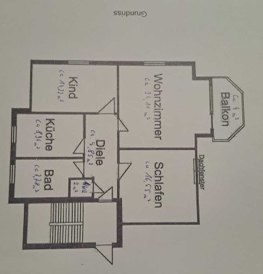Eigentumswohnung mit 3 Zimmern und Balkon in Goslar