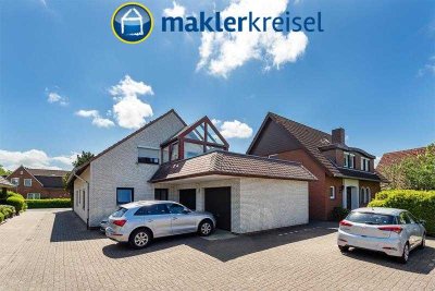 Top-Lage in Hafennähe von Neuharlingersiel: 2 Häuser = 4 Wohnungen!