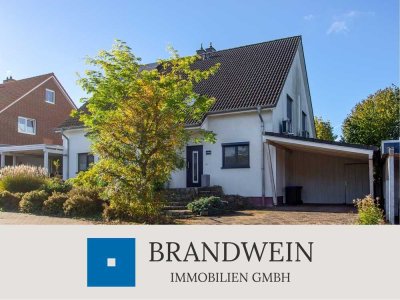 Gepflegte Doppelhaushälfte mit schönem Garten und Feldblick in ruhiger Lage nahe Elverdissen