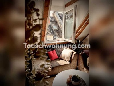 Tauschwohnung: Suche 4-Zimmerwohnung gegen 3 Zimmer mit riesen Garten