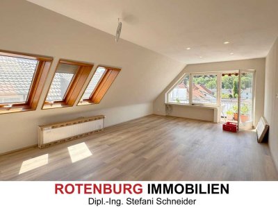 Erstbezug nach Sanierung: großzügige 4-Zimmer-Wohnung mit 2 Balkonen und Aufzug zentral in Rotenburg