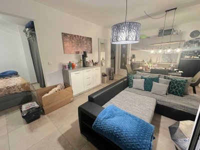 Gut geschnittene 1-Zimmer-Wohnung mit Garten