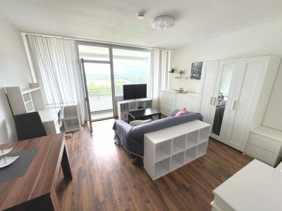 Freundliche 1-Zi.-ETW mit Balkon und tollem Ausblick in der Nähe des Rheins