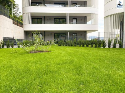 Neuwertig: Gartenwohnung am Pöstlingberg mit ca. 50 m² Wohnfläche, ca. 17 m² Terrasse und ca. 30 m² Garten in absoluter Ruhelage