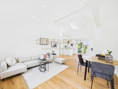 Perfekt für Paare & Young Professionals: Moderne Wohnung mit Balkon & Wellnessoase-luftig & stilvoll